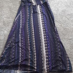 3 for $18 Boho maxi skirt